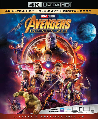 Avengers Infinity War - 4K (Movies Anywhere)
