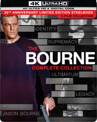 Bourne Ultimate 5 Movie Collection - 4K (Movies Anywhere)