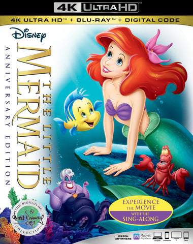 The Littler Mermaid 4K UHD MA/VUDU or itunes HD via MA