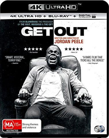 Get Out itunes 4K UHD (Ports to VUDU in 4k UHD with 4K Apple TV)