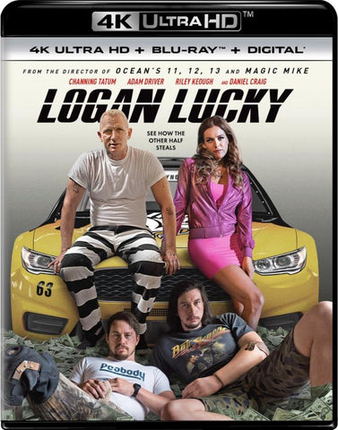 Logan Lucky 4K UHD VUDU/MA or itunes HD via MA