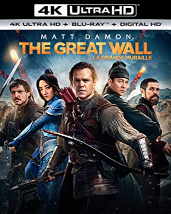 The Great Wall 4K UHD itunes (Ports to VUDU and MA in 4K UHD via MA)