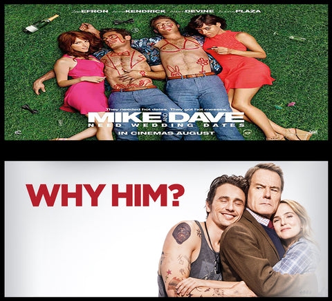Mike & Dave/ Why Him HDX or itnunes HD Bundle